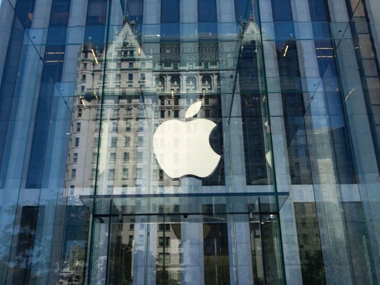 Apple, the world's most valuable publicly traded company, became first to reach the milestone $1 trillion market value. (Don Emmert/AFP/Getty Images)