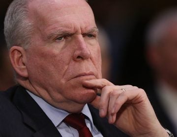 Former CIA Director John Brennan in 2017. A group of top former officials who served under both Republican and Democratic administrations called the revocation of Brennan's security clearance 