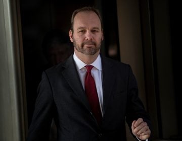 The defense team has accused former Manafort associate Rick Gates of embezzling money and said Gates is cooperating and lying to investigators to cover his tracks. (Brendan Smialowski/AFP/Getty Images)