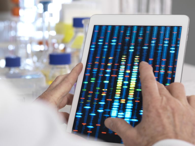 The results of genetic testing --whether done for health reasons or ancestry searches — can be used by insurance underwriters in evaulating an application for life insurance, or a disability or long-term-care policy.
(Science Photo Library RF/Getty Images)