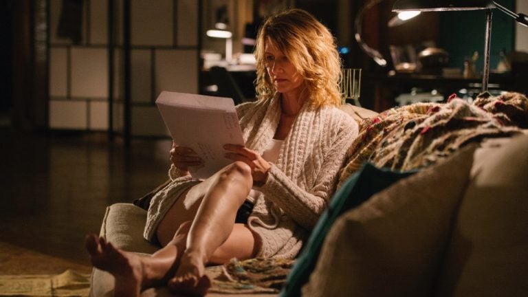 The HBO film The Tale stars Laura Dern as a woman who realizes later in life that a relationship she had at 13 years old with two adults was child sexual abuse. (HBO)