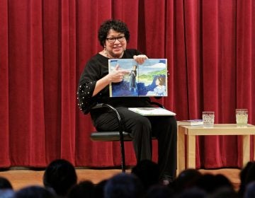 U.S. Supreme Court Justice Sonia Sotomayor talks about a passage from her children's book, 