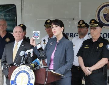 Delaware County, District Attorney Katayoun M. Copeland announces a countywide community law-enforcement camera partnership program for homeowners and businesses to register their camera systems and help investigators obtain video footage and evidence.