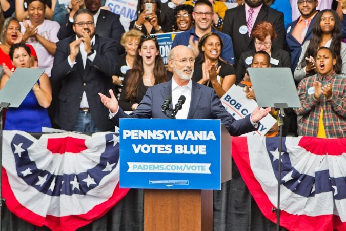 Pennsylvania Gov. Tom Wolf says he's 