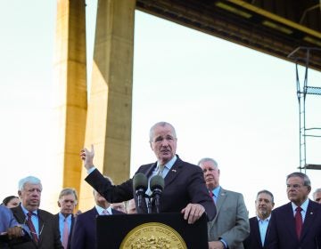 Governor Phil Murphy holds a press conference on the Gateway Project in Secaucus on September 4, 2018. Edwin J. Torres/NJ Governor's Office.