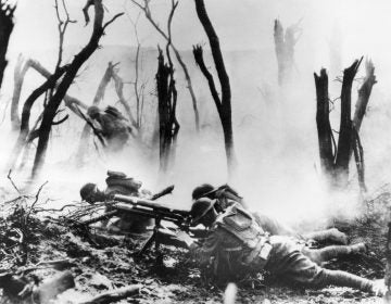 On the first day of the Meuse-Argonne Allied offensive in France, a U.S .Army 37-mm gun crew man their position. (AP file photo)