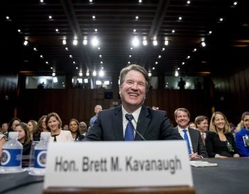 Supreme Court nominee Brett Kavanaugh, a federal appeals court judge, appears before the Senate Judiciary Committee on Capitol Hill in Washington, Tuesday, Sept. 4, 2018, to begin his confirmation to replace retired Justice Anthony Kennedy. (AP Photo/Andrew Harnik)