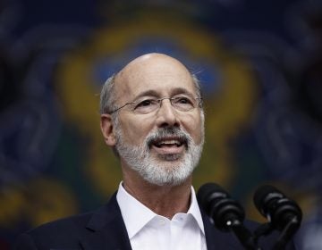 Gov. Tom Wolf speaks at a campaign rally for Pennsylvania candidates in Philadelphia, Friday, Sept. 21, 2018. (Matt Rourke/AP Photo)