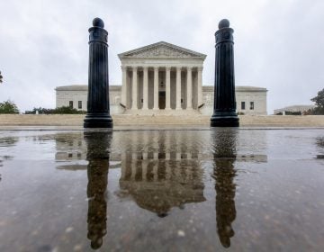 The Supreme Court is seen in Washington, Sunday, Sept. 23, 2018. With the opening of the high court's new term approaching, President Trump is anxious for his Supreme Court nominee Brett Kavanaugh to be confirmed by the Senate. Attorneys for Brett Kavanaugh's accuser, Christine Blasey Ford, are citing 