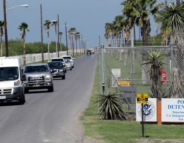 Vehicles leave the Port Isabel Detention Center, which holds detainees of the U.S. Immigration and Customs Enforcement in Los Fresnos, Texas. (AP Photo/David J. Phillip, file)