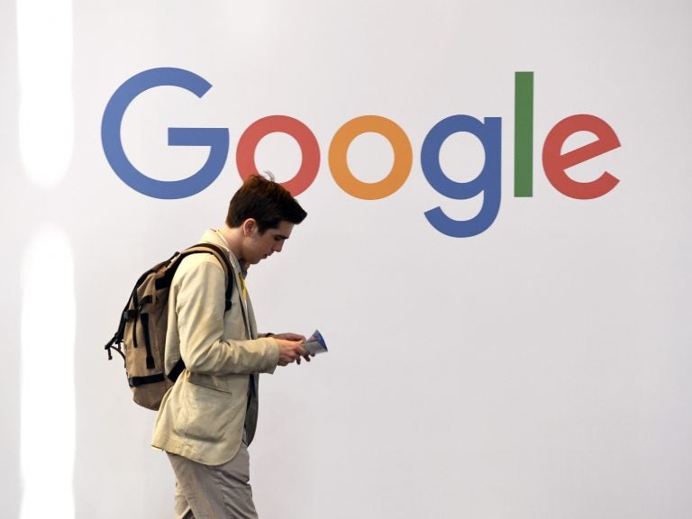 Tuesday's discussion between officials of the Department of Justice and state attorneys general focused on the rapid growth of tech companies like Facebook and Google and their handling of user data. (Alain Jocard/AFP/Getty Images)