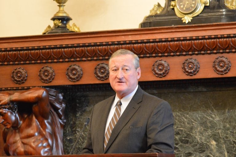 Mayor Jim Kenney (Tom MacDonald/WHYY)