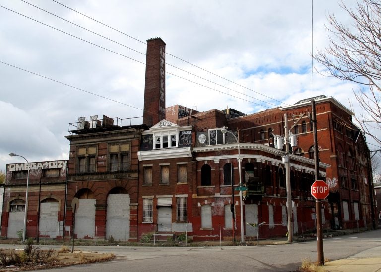 The Gretz Brewery complex in Kensington has been vacant since 1961. (Ashley Hahn/PlanPhilly)