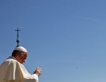 Pope Francis leaves s at the end of his general audience in St. Peter's Square at the Vatican Wednesday, Sept. 12, 2018. (AP Photo/Alessandra Tarantino)