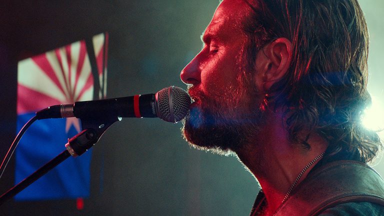 Bradley Cooper plays musician Jackson Maine in A Star Is Born. In addition to playing the male protagonist, Cooper is making his directorial debut. (Warner Bros. Pictures)