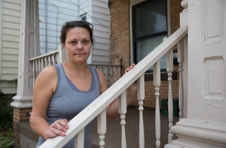 Crystal Weimer was arrested in 2004 for third degree murder, a crime she didn’t commit. She spent nearly 12 years in prison and was exonerated on June 27, 2016, and all charges were dropped with prejudice. (Lindsay Lazarski/WHYY)