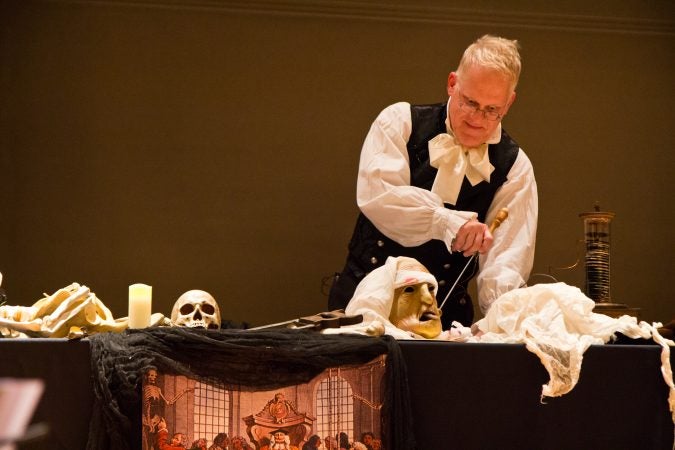 Living historian Dean Howarth re-enacts science experiments on corpses that could have inspired Mary Shelley’s 