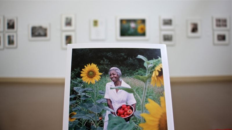 Influential chef Edna Lewis is the subject of an exhibit at Haverford College, which also celebrates the photographs of John T. Hill, who chronicled her rise. (Emma Lee/WHYY)