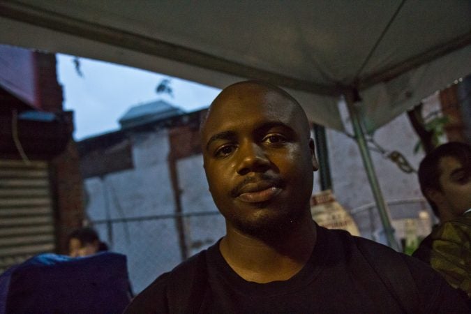 Josh Wilder is a playwright that grew up in Point Breeze and his play about gentrification is currently being mounted in Trenton, N.J. (Kimberly Paynter/WHYY)