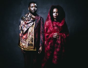 James Jean and Patrice Worthy, photographed in New York City. They model clothing by Ikiré Jones. (Rog Walker for Ikiré Jones)