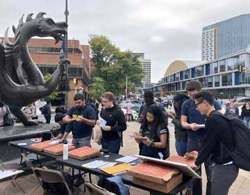 NextGen Pennsylvania holds a voter registration drive on the Drexel Campus. (NextGen Pennsylvania)