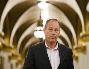 Senate President Pro Tempore Joe Scarnati, (R-Jefferson), walks through the Pennsylvania Capitol. (Matt Rourke/AP Photo)