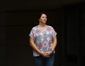 In this Friday, Aug. 24, 2018 photo, Sarah Zuidema, a former Bethany Christian Services supervisor, poses in Grand Rapids, Mich. As the agency started receiving more Central American children, several former Bethany social workers said they were encouraged to recruit new foster families at the agency’s traditional base, the Christian Reformed Church, and other local churches. (Paul Sancya/AP Photo)