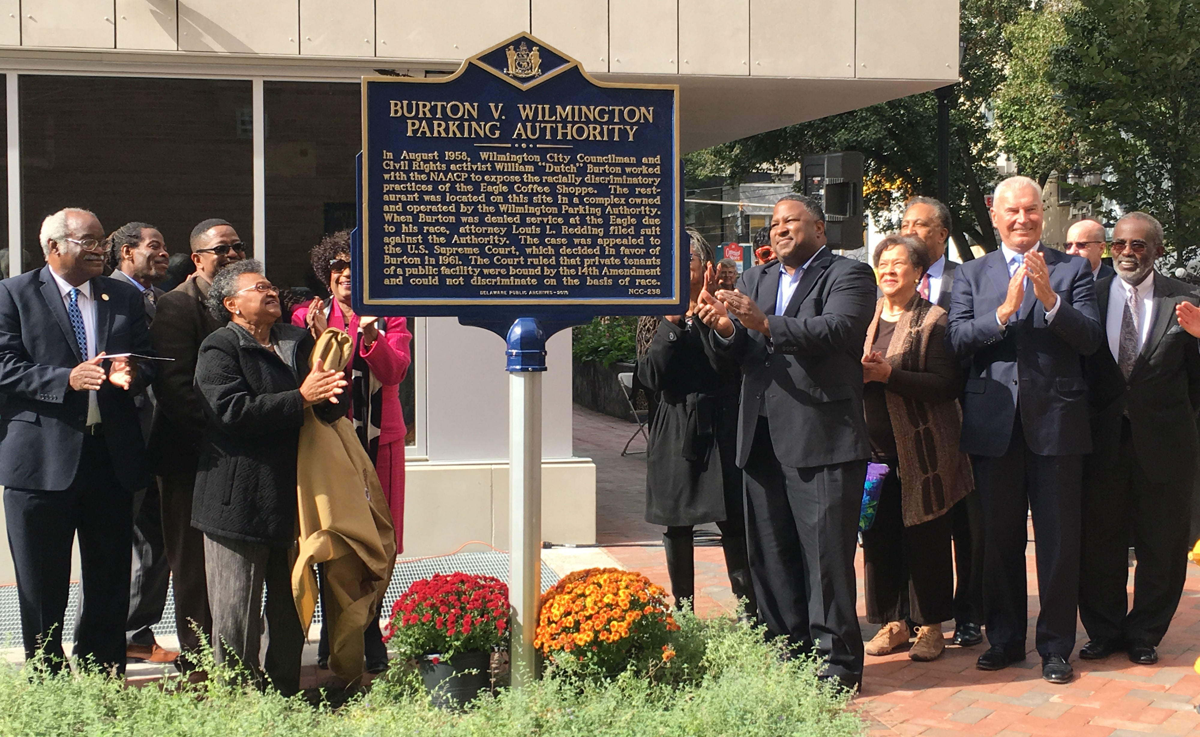 Wilmington civil rights leader recognized for Supreme Court fight