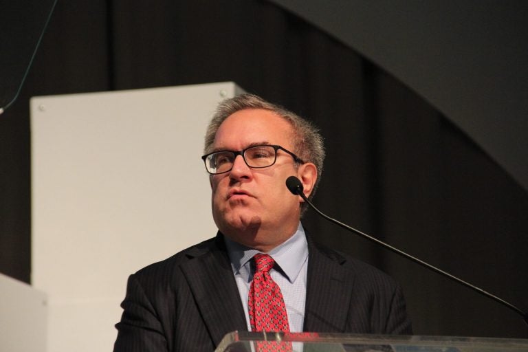 Acting EPA Administrator Andrew Wheeler, at the Shale Insight Conference in Pittsburgh. (Reid R. Frazier/StateImpact Pennsylvania)