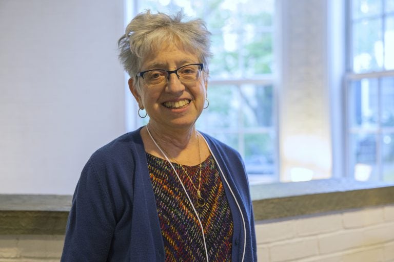 Ann Tickamyer, professor of sociology at Penn State, was one of the presenters at the 26th National Symposium on Family Issues. She says there's a lack of good policy for rural families and communities. (Min Xian/Keystone Crossroads)