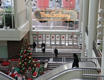 The Gallery mall on Market Street in Center City was once a holiday shopping destination in the Philadelphia region. (Emma Lee/WHYY)