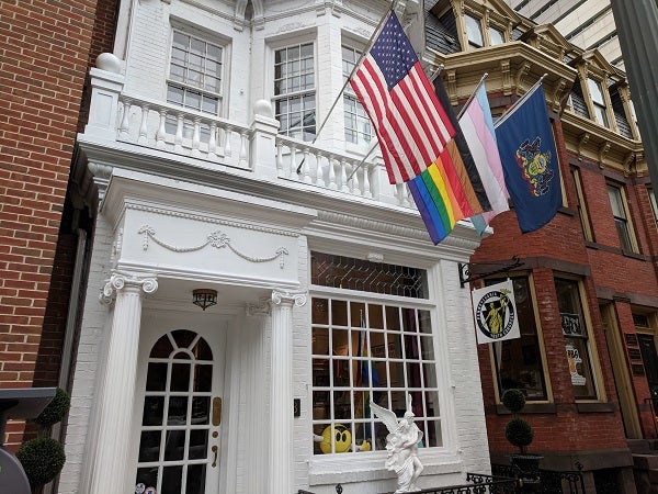 The Pennsylvania Youth Congress offices on Walnut St. in Harrisburg. (Rachel McDevitt/WITF)