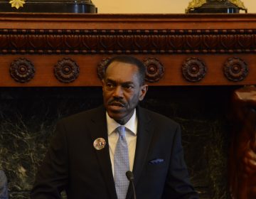 Philadelphia NAACP President Rodney Muhammad (Tom MacDonald, WHYY)