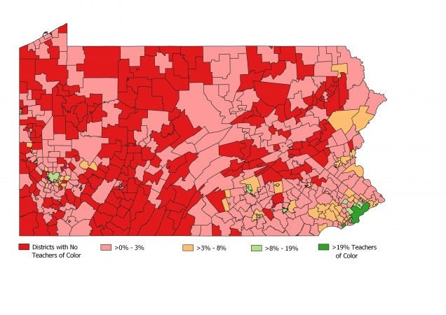 More Than Half Of Pa. Public Schools Do Not Have A Teacher Of Color - Whyy