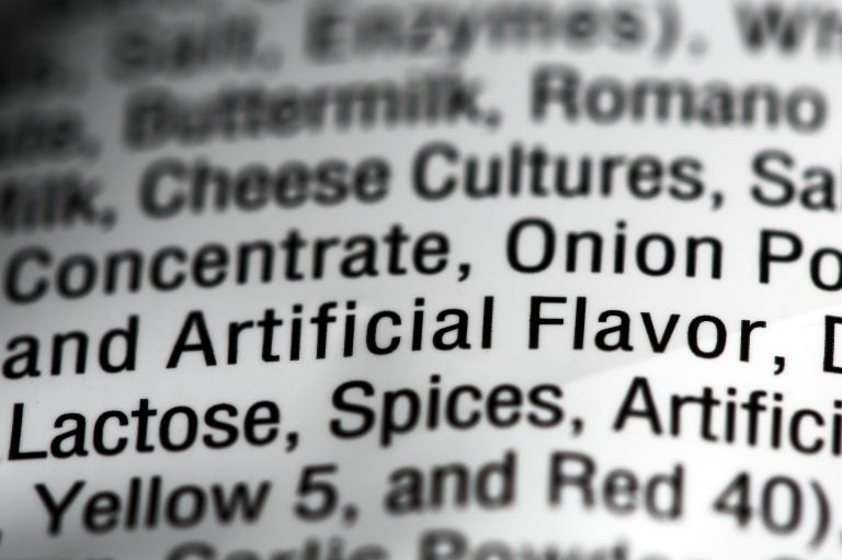 Food additives can help mimic natural flavors and are often simply labeled as 