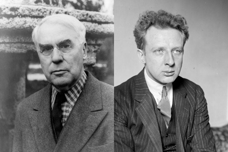 Philadelphia Orchestra’s two-week Barnes/Stokowski Festival explores the contentious relationship between art collector Albert Barnes (left) and conductor Leopold Stokowski (right). (Library of Congress)