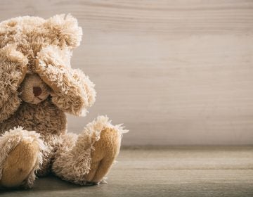 Teddy bear covering eyes. (Photo Courtesy/BigStock)