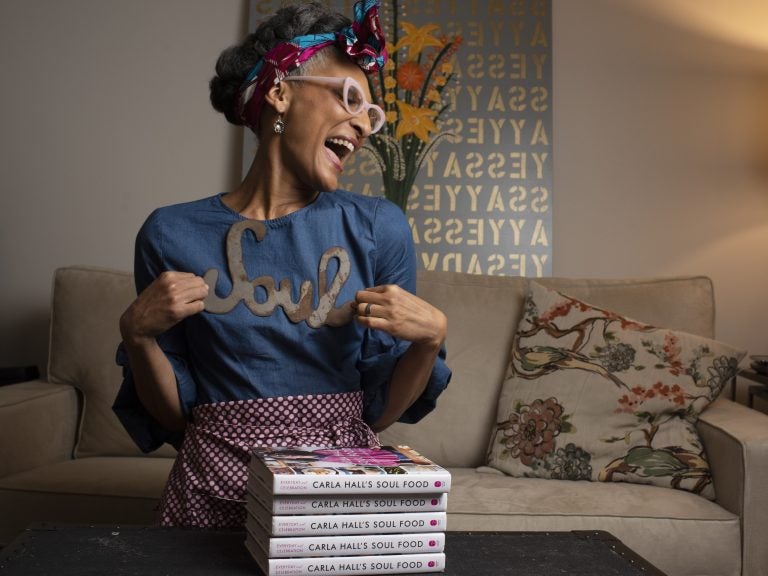 Carla Hall has a new book that explores her heritage and attempts to bring soul food to a wider audience. She embarked on a long journey through the South to investigate and get inspiration, and the story is a deep look into her philosophy. (Marvin Joseph/The Washington Post via Getty Images)