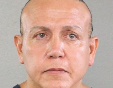 An undated police mugshot of Cesar Sayoc, who was charged Friday with sending explosive devices to critics of President Trump. (Broward County Sheriff's Office via Getty Images)