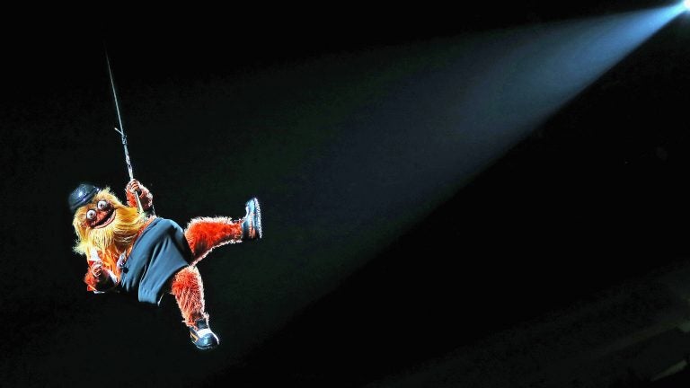 Even rappelling from the rafters of the Philadelphia Flyers' arena, swinging to the tender tuneful power of Miley Cyrus' 