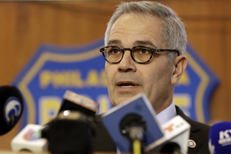 Philadelphia District Attorney Larry Krasner speaks to the media during a news conference, Thursday, Nov. 29, 2018, in Philadelphia. (Matt Slocum/AP Photo)