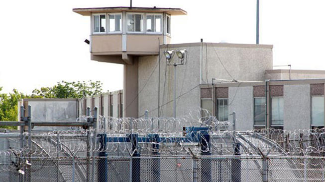 The correctional complex on State Road in Philadelphia. (Emma Lee/WHYY)