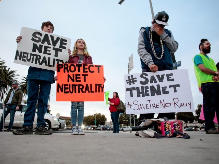 Calif. Gov. Jerry Brown adopts its own net neutrality law prompting the Justice Department to sue the state in an effort to block what's describe as the 