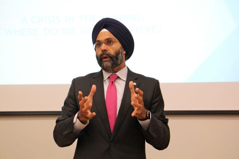 New Jersey Attorney General Gurbir Grewal. (Emma Lee/WHYY)