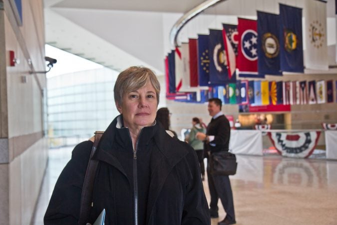 Beth Lyon is the pastor of Glenside United Church of Christ. (Kimberly Paynter/WHYY)