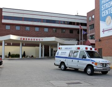 Roxborough Memorial Hospital emergency entrance.