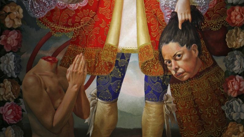 Kukulio Velarde depicts herself as the victim in 