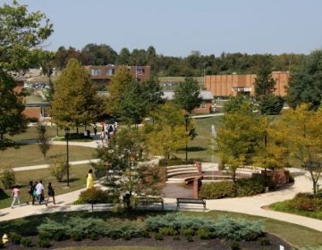 An aerial view of the Cheyney University campus. (Courtesy of Cheyney University)