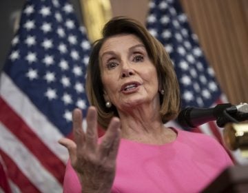 House Minority Leader Nancy Pelosi, D-Calif., speaks in during a news conference on Capitol Hill in Washington, Wednesday, Nov. 7, 2018. Pelosi says she's confident she will win enough support to be elected speaker of the House next year and that she is the best person for the job. (J. Scott Applewhite/AP Photo)