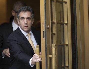 In this Aug. 21, 2018, file photo, Michael Cohen leaves federal court, in New York. (Mary Altaffer/AP Photo, File)